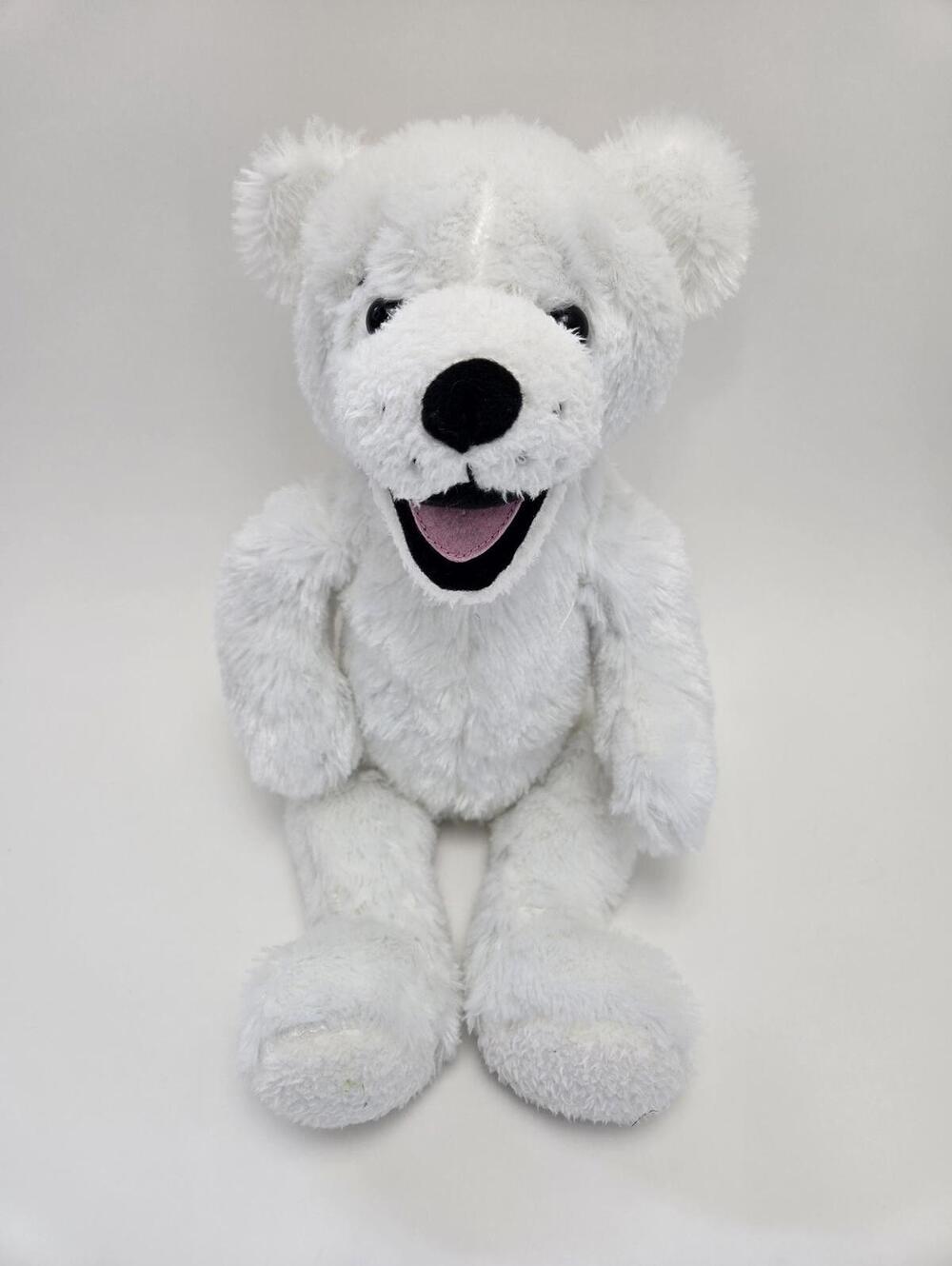 Smittys Stuffed Animal House White Teddy Bear Plush (12 inch)